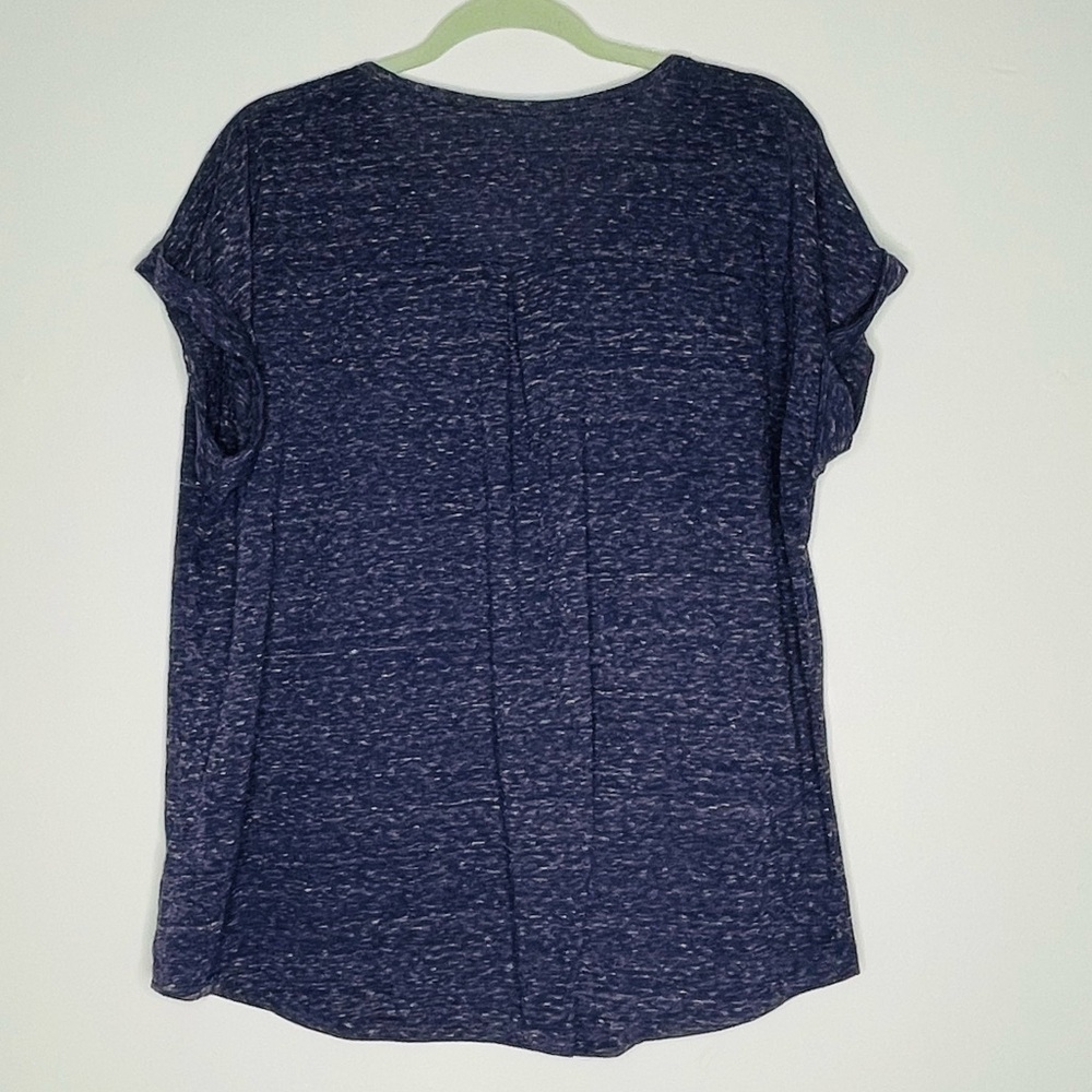 Style & Co. Plus Size Macy’s purple Mandala short sleeve T-Shirt Size 2X - Picture 4 of 9